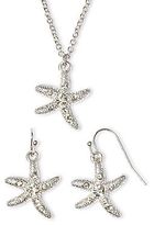 Thumbnail for your product : Carole Starfish Necklace and Drop Earring Set