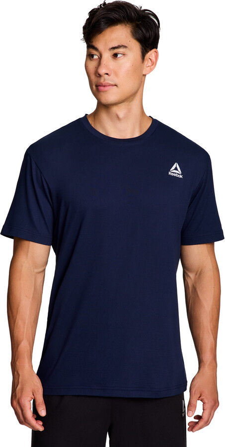 Reebok Men's & Big Men's Delta Core Active Short Sleeve Tee Shirt, Sizes XS-5XL
