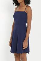 Thumbnail for your product : Soprano Scalloped Navy Summer-Dress