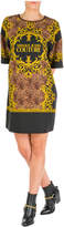Thumbnail for your product : Versace Jeans Couture Leo Baroque Knee Length Dresses