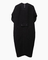 Thumbnail for your product : Zero Maria Cornejo Ayah Waffle Knit Cocoon Coat