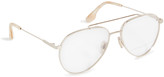 Thumbnail for your product : Victoria Beckham Classic Aviator Glasses