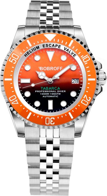 Bobroff Stainless Steel Sport Men's Watch