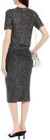 Thumbnail for your product : MICHAEL Michael Kors Sequined Stretch-knit Skirt