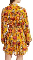 Thumbnail for your product : A.L.C. Jen Floral Silk Dress