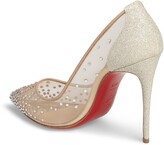 Thumbnail for your product : Christian Louboutin Follies Strass Pump