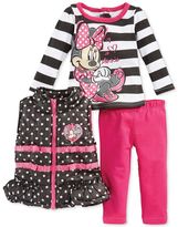 Thumbnail for your product : Nannette Baby Girls' 3-Piece Minnie Mouse Set