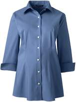 Thumbnail for your product : Lands' End Lands'end Women's Maternity 3/4 Sleeve Stretch Broadcloth Shirt
