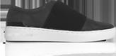 Thumbnail for your product : Michael Kors Vaughn Black Leather Slip On Sneakers