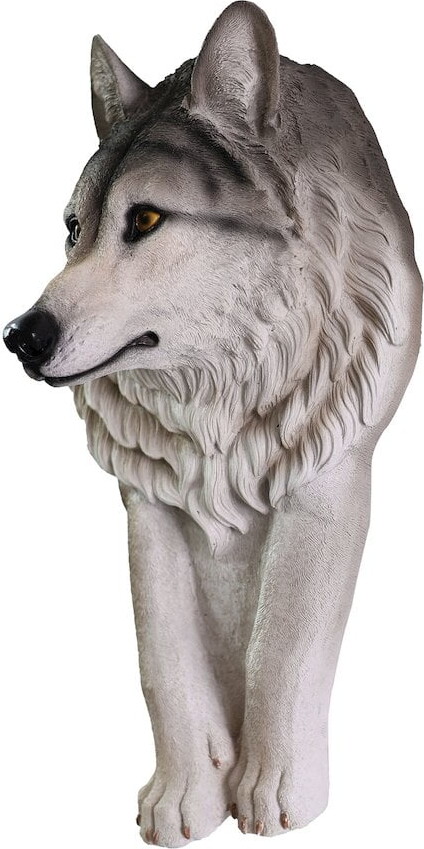 Hi-Line Gift Ltd. Wolf Head Sculpture Wall Hanging Ornament