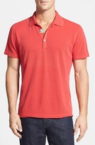 Thumbnail for your product : Robert Graham 'Valerio' Classic Fit Raw Edge Piqué Polo