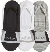 Thumbnail for your product : Zella 3-Pack No-Show Socks