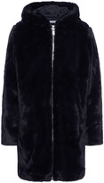Thumbnail for your product : Claudie Pierlot Faux Fur Hooded Coat