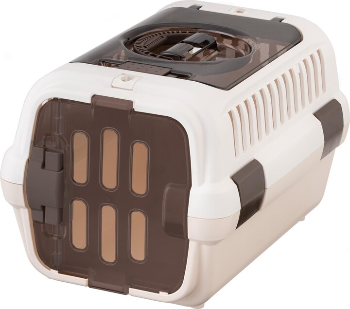 Double Door Pet Carrier Ii: Small - White