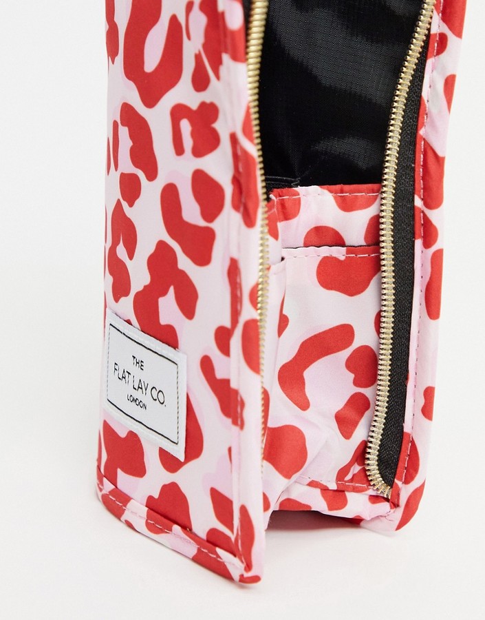 Flat Lay Company The Flat Lay Co. Standing Brush Case Pink LeopardNo colour ShopStyle Women