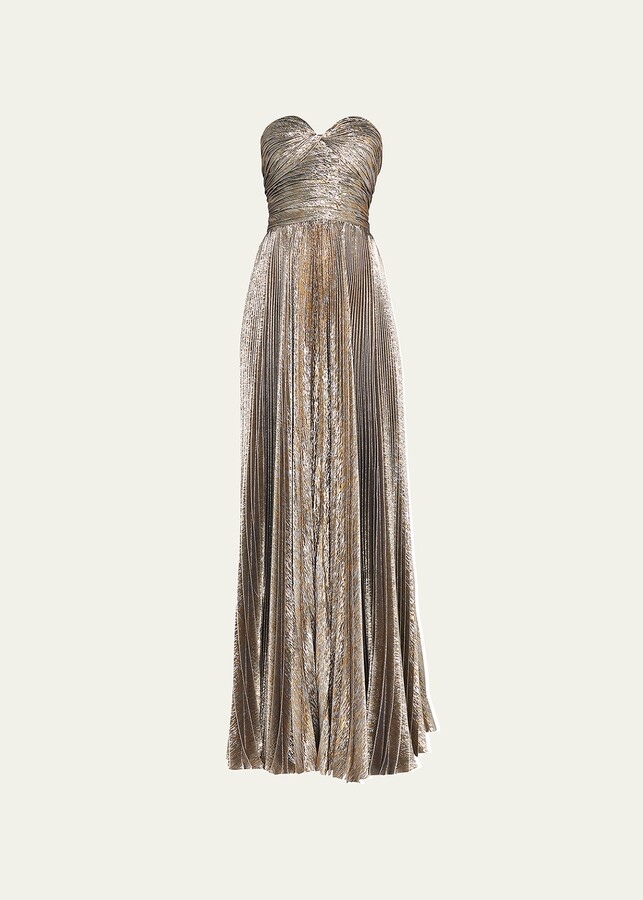 Oscar de la Renta Gold Women's Evening Dresses | ShopStyle