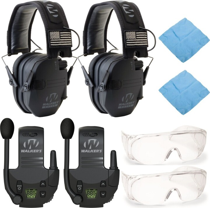 Walkers Walker's Razor Slim Electronic Muff (Black Patriot Version, 2Pack) Bundle ShopStyle