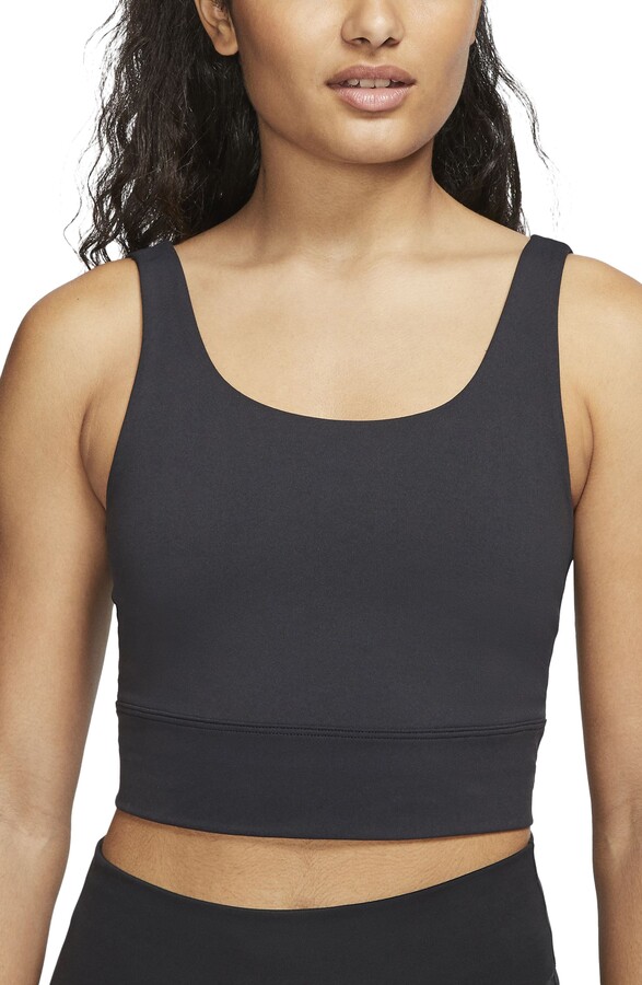 nike performance crop top