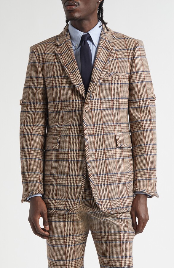 Thom Browne Shrunken Fit Hunting Tweed Armband Sport Coat