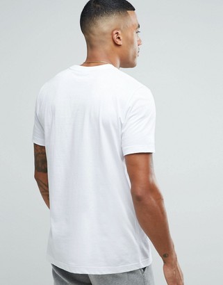 Le Coq Sportif Essential Flock T-Shirt In White 1710445