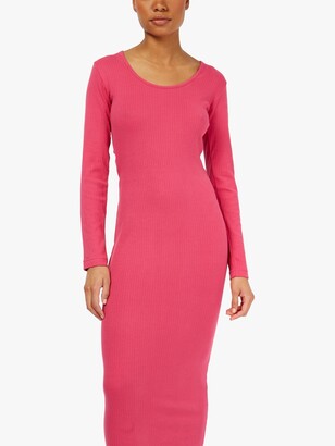fuchsia pink dress