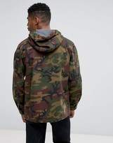 Thumbnail for your product : Vans Lismore Ii Camo Hooded Jacket In Green Va36jlcma