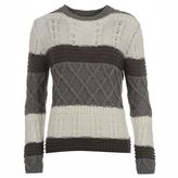 Thumbnail for your product : Soul Cal SoulCal Stripe Cable Knit Jumper Ladies