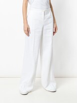 Thumbnail for your product : Giorgio Armani Pre-Owned Mid Rise Wide-Legged Trousers