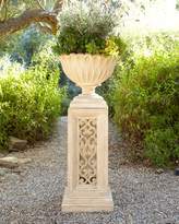 Thumbnail for your product : Stonecast Urn & Pierced Pedestal