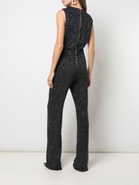 Thumbnail for your product : Balmain Flared Glittered Jumpsuit