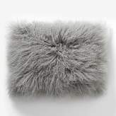 Thumbnail for your product : west elm Mongolian Lamb Pillow Cover - Platinum