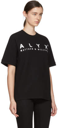 1017 Alyx 9SM Black Logo Baseball T-Shirt