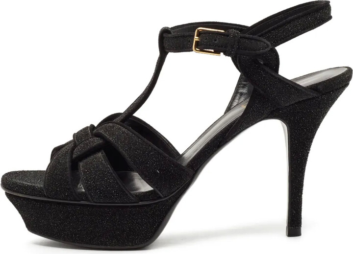 Saint Laurent Pre-Owned 110mm Tribute sandals