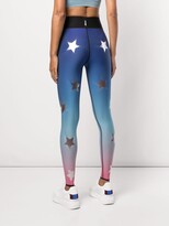 Thumbnail for your product : ULTRACOR Star-Print Faded-Effect Leggings