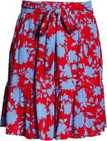 Thumbnail for your product : Gibson x Hi Sugarplum! Capri Tiered Tie Front Summer Skirt