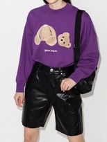 Thumbnail for your product : Palm Angels Bear-Print Sweatshirt