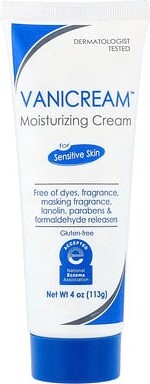 Vanicream Vanicream, Moisturizing Cream, For Sensitive Skin, Fragrance Free, 4 oz (113 g)