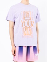 Thumbnail for your product : Blood Brother slogan-print T-shirt