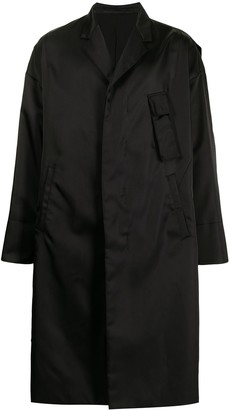 SONGZIO Single Fold belted coat