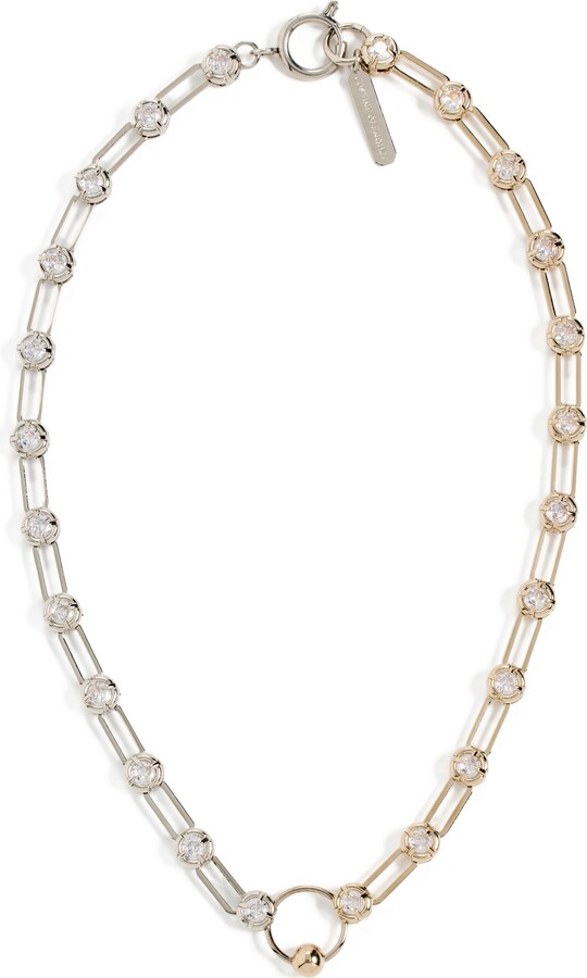 Justine Clenquet SSENSE Exclusive Silver Kirsten Necklace ShopStyle