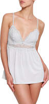 Thumbnail for your product : Eberjey Lace-trimmed Stretch-modal Jersey Camisole