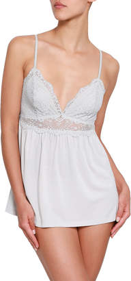 Eberjey Lace-trimmed Stretch-modal Jersey Camisole