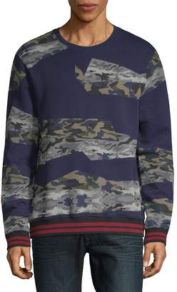 Eleven Paris Men's Somy Camo Cotton Sweatshirt