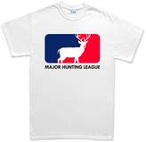 Thumbnail for your product : Customised Perfection MajorHuntingLeagueDeerCampingOutdoorT-shirtBLK M