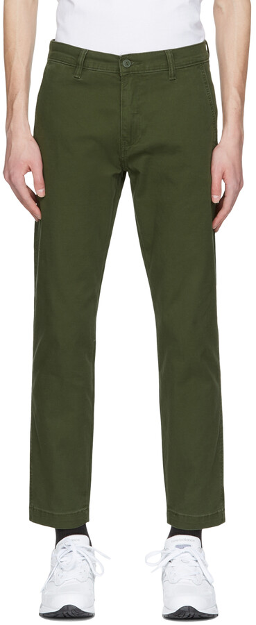 Levi's Green XX Chino Trousers - ShopStyle