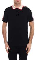 Thumbnail for your product : Gucci Stripe Trimmed Polo Shirt