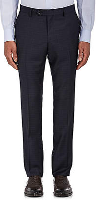 Barneys New York MEN'S NEAT WOOL TWO-BUTTON SUIT