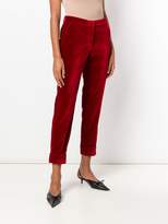 Thumbnail for your product : Pt01 Andrea cropped trousers