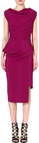 Thumbnail for your product : Anglomania Redman draped crepe dress