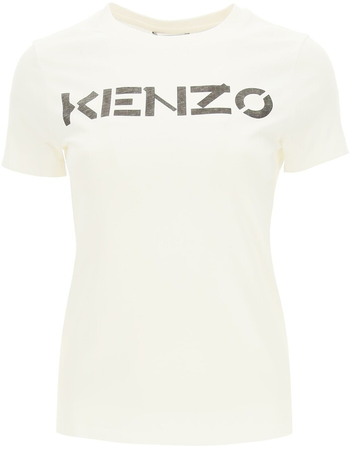 Kenzo Logo Print T-shirt - ShopStyle